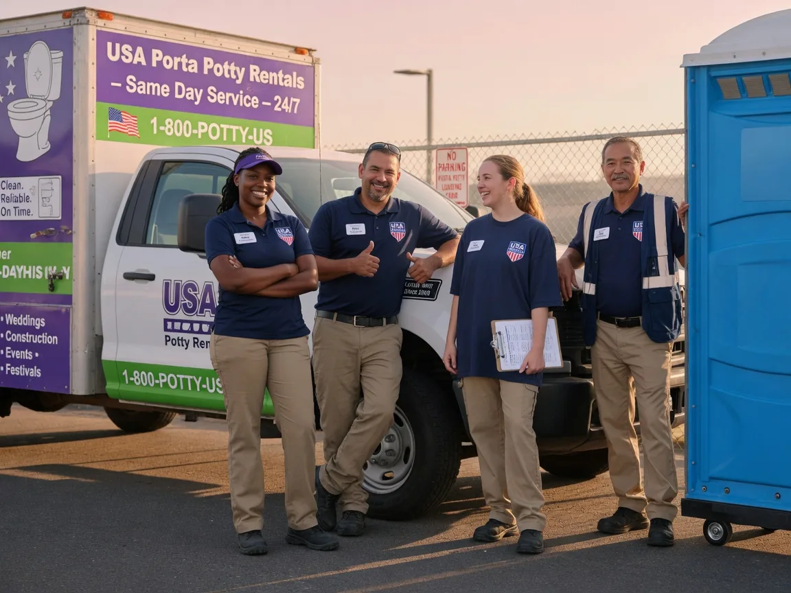 Porta Potty Rental company in Acton, CA
